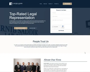 Legal Services - Legal website design